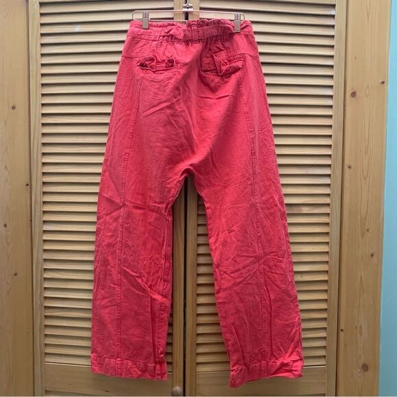 Free People Sky Rider Straight Leg paperbag pants small - Picture 6 of 7